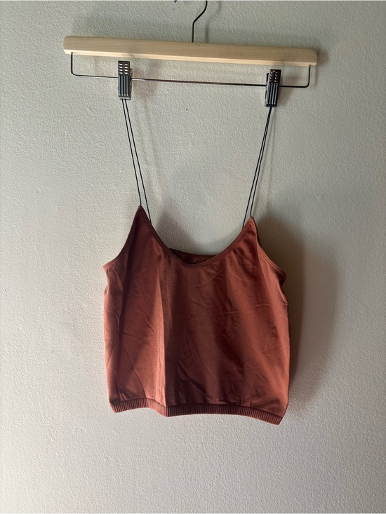 Intimately By Free People Tops - Free People Rust Brown Brami size M/L